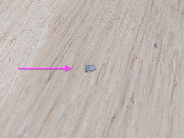 Composite nail in material