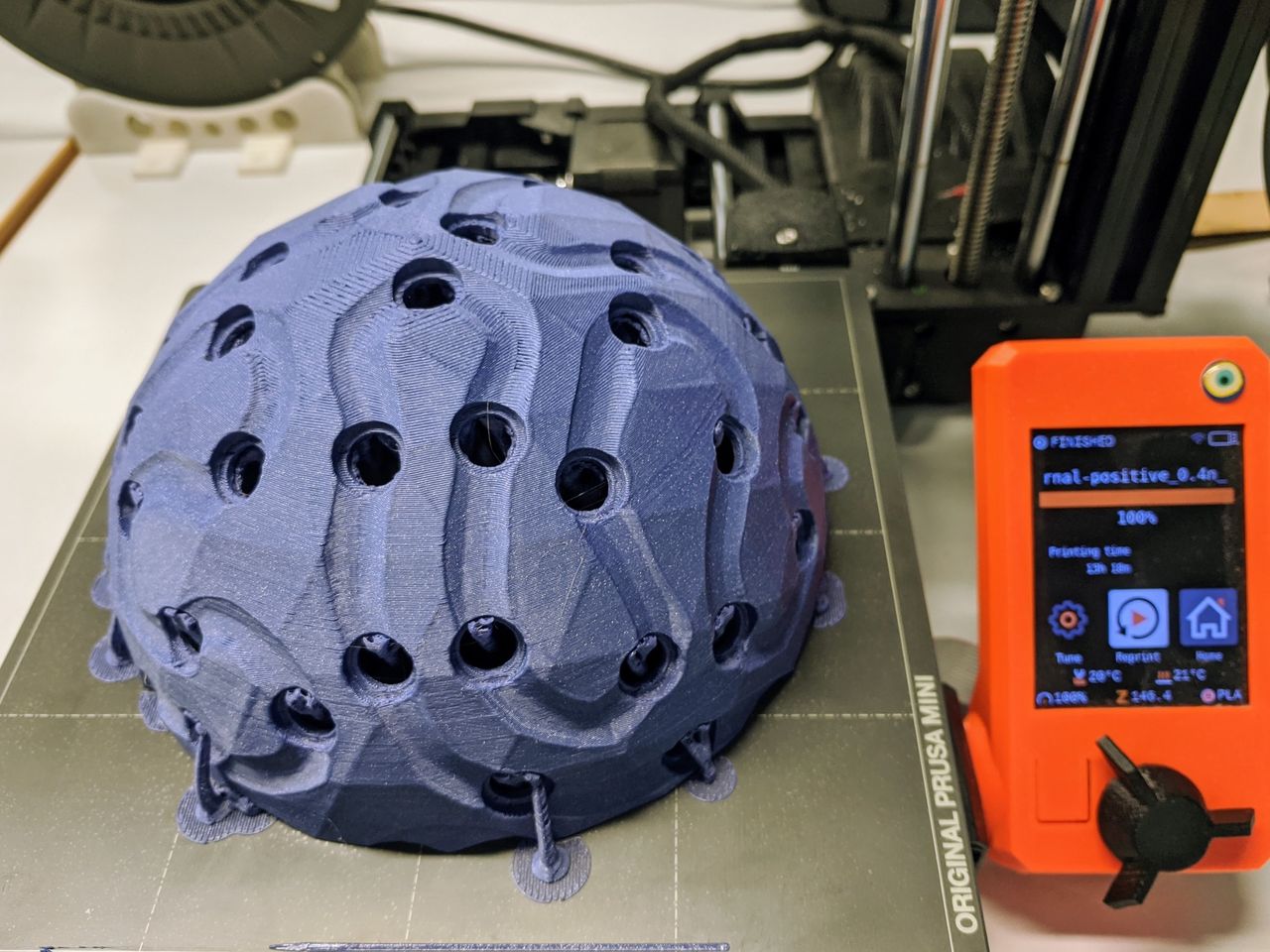 Labyrinth inner structure, top half.