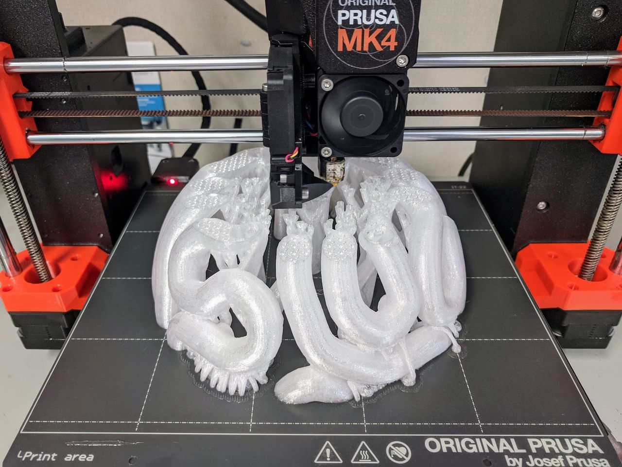 Labyrinth outer paths 3d print WIP.