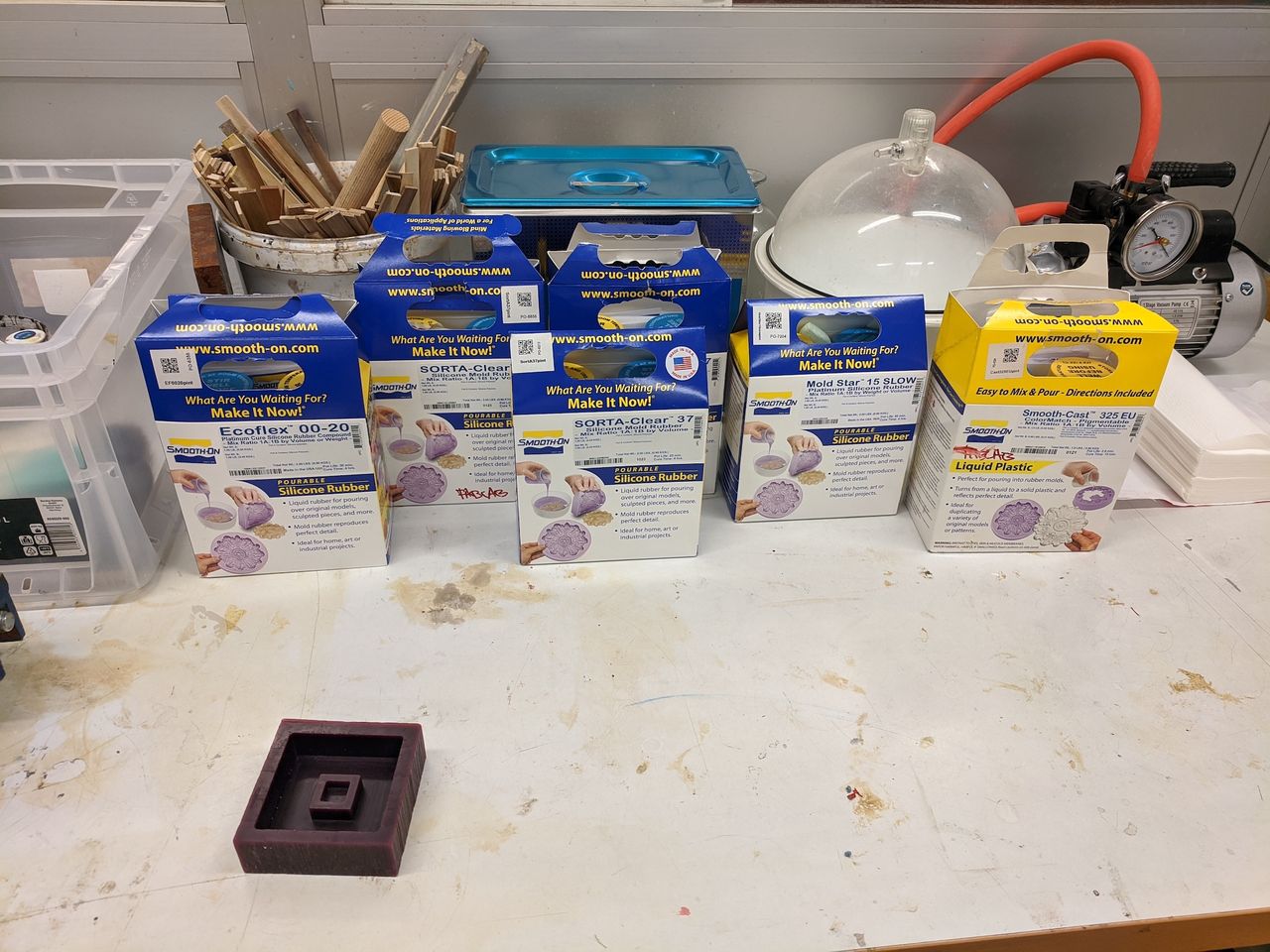 Aalto studios casting room setup.